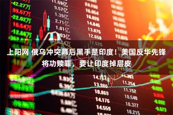 上阳网 俄乌冲突幕后黑手是印度！美国反华先锋将功赎罪，要让印度掉层皮
