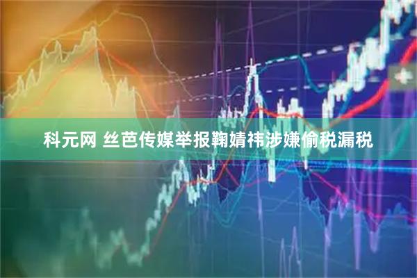 科元网 丝芭传媒举报鞠婧祎涉嫌偷税漏税