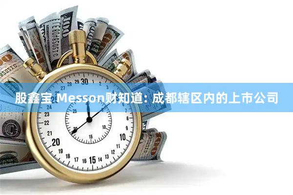股鑫宝 Messon财知道: 成都辖区内的上市公司